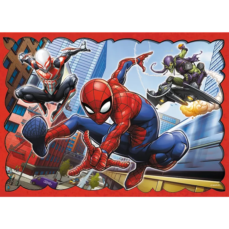TREFL PUZZLE Palapeli – 4in1 – Heroic Spider-Man Trefl 34384