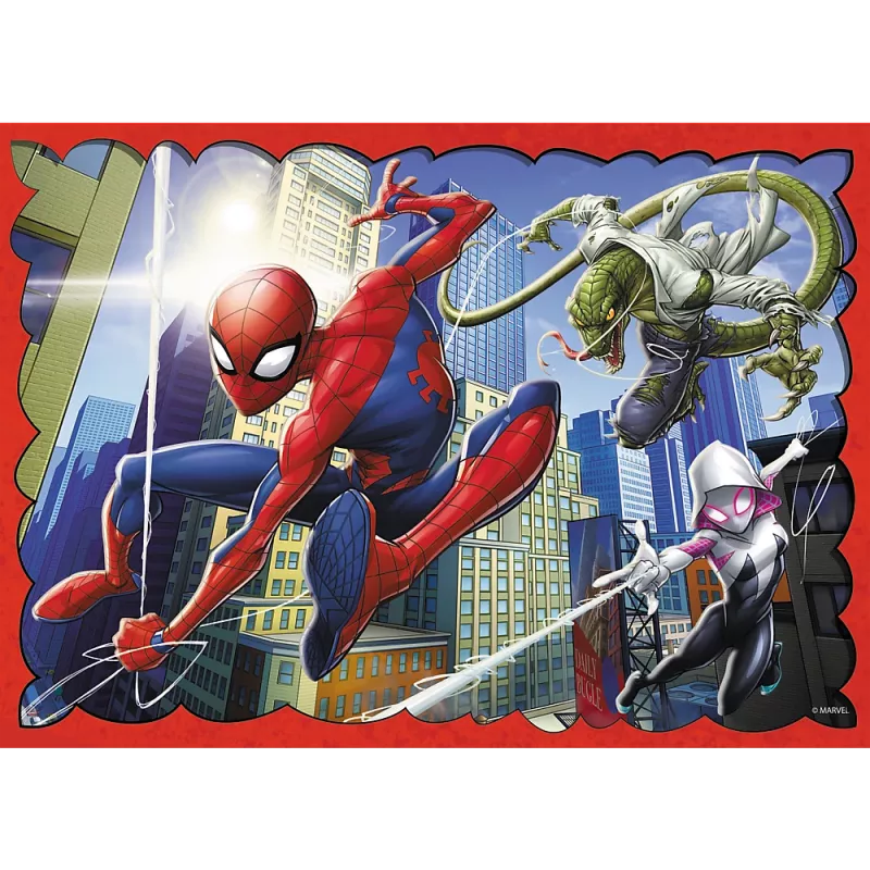 TREFL PUZZLE Palapeli – 4in1 – Heroic Spider-Man Trefl 34384