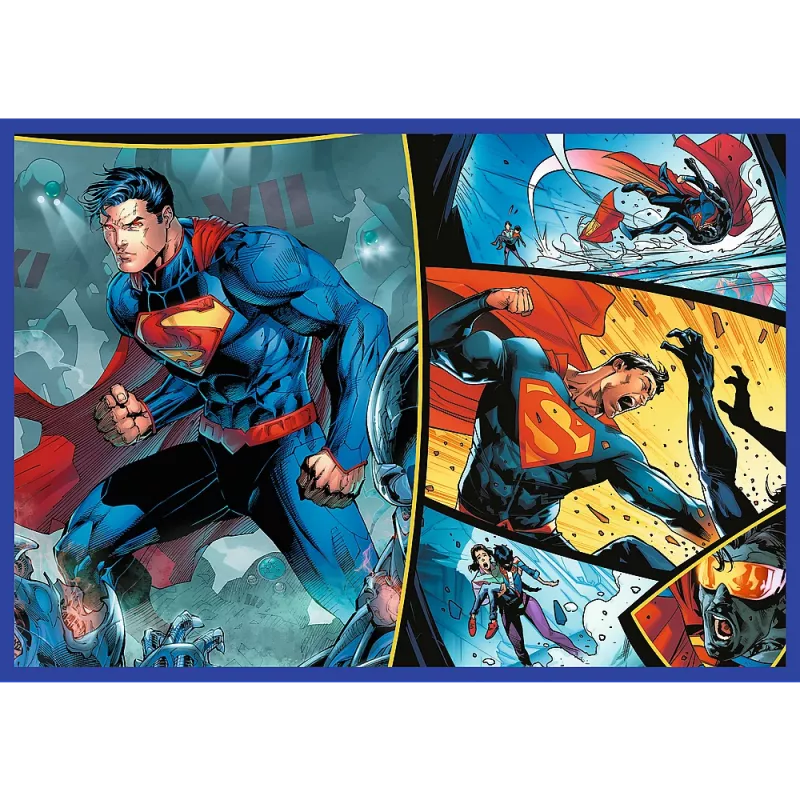 TREFL PUZZLE Palapeli - 4x250 - Supermans Mut - Warner Superman Trefl 13340