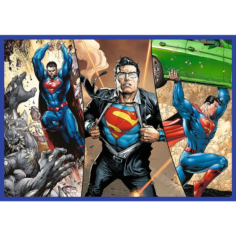 TREFL PUZZLE Palapeli - 4x250 - Supermans Mut - Warner Superman Trefl 13340