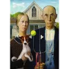 TREFL PUZZLE Palapeli - 500 - American Gothic: Dog Edition Trefl 37526