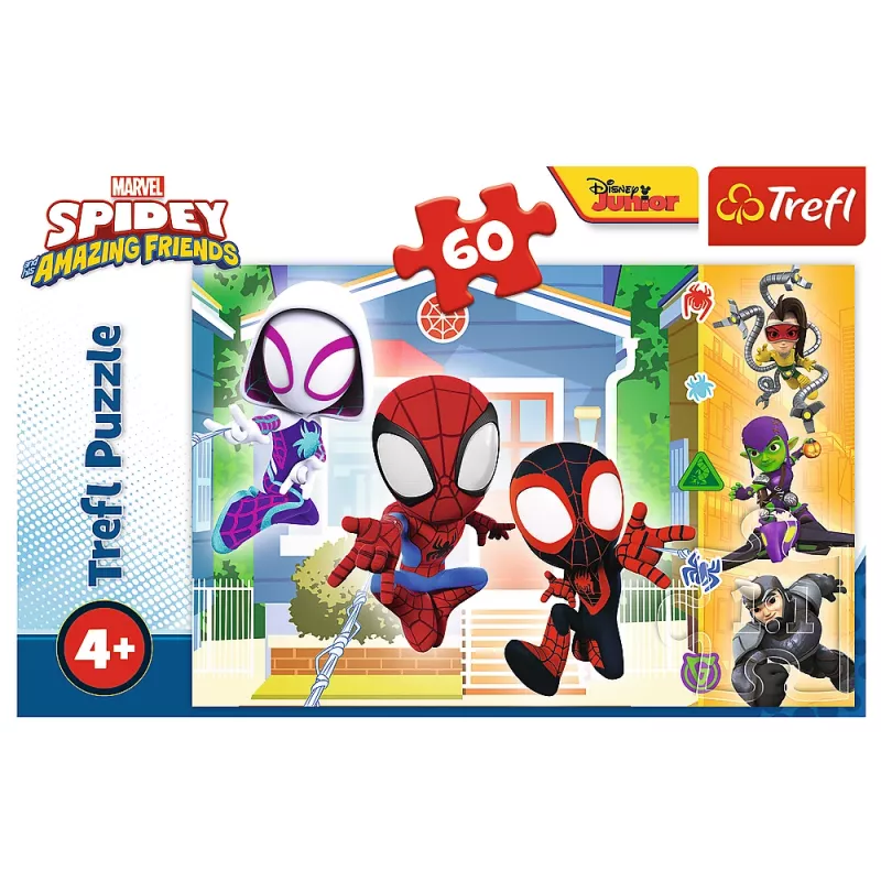 TREFL PALAPELI - 60 - Spideyn maailmassa Trefl 17371