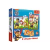 TREFL PUZZLE Palapeli + Memos 2in1 Paw Patrol Dog Team in Action