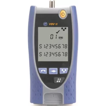 TREND Networks R158007 VDV II BT -kaapelitestari Bluetoothilla ja PoE-tunnistuksella