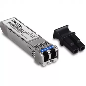 TRENDnet TEG-10GBS20 10G SFP+ -lähetin-vastaanotinmoduuli, 10GBASE-SR, 850nm, LC Duplex, MMF, jopa 400m