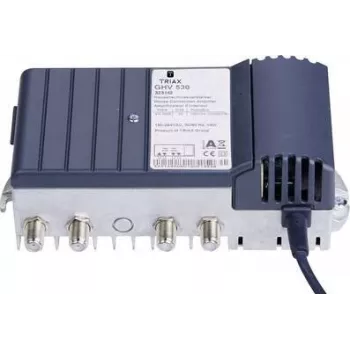 TRIAX GHV 530 BK talojakokeskuksen vahvistin 20 dB eteenpäin vahvistus GHV 30E 323142