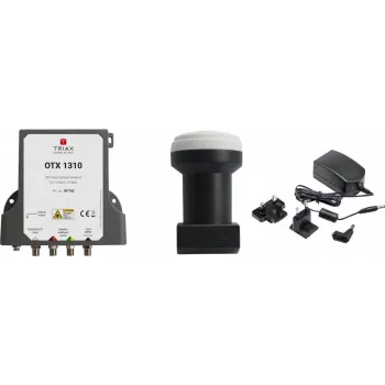 TRIAX OTX1310KIT optinen lähetin OTX 1310 laajakaista-LNB:llä TWB 40 307785