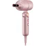 Trisa Ionic-T Blush hiustenkuivaaja pinkki 2200 W AC-moottori ioniteknologia 3 lämpötilatasoa 2 nopeustasoa Cool Shot keskitin diffuusori 1066.8712