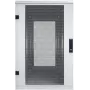 TRITON RMA 22U 19 tuuman palvelinkaappi 600x1000 mm vaaleanharmaa rei'itetyt ovet RMA-22-L61-CAX-N1-MAA