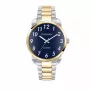 Trussardi miesten kello R2423154001 40 mm teräs sininen kellotaulu kvartsi