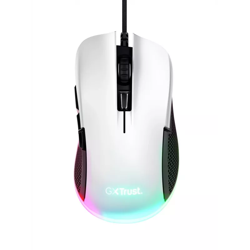 Trust GXT 922W Ybar optinen USB-pelihiiri, 6400 DPI, RGB, musta