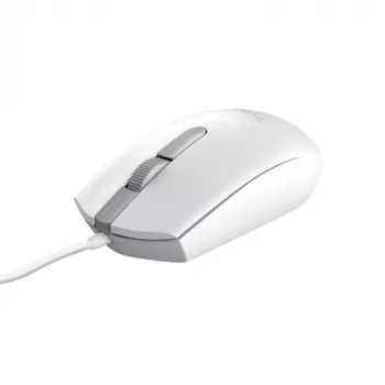 Trust TM-101W optinen hiiri – molempikätinen, 3 painiketta, USB-kaapeli, valkoinen 25320