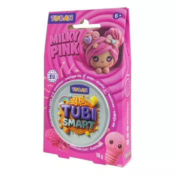 TUBAN Tubi Smart muovailuvaha - Milky Pink 50 g
