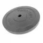 Tunturi 15kg valurautainen painolevy, musta