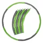 Tunturi hula hoop taitettava kuntorengas - 100 cm, 1,2 kg, harmaa/vihreä
