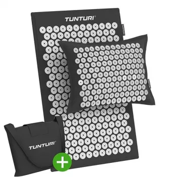 Tunturi Pro akupainematto ja tyynysetti, musta