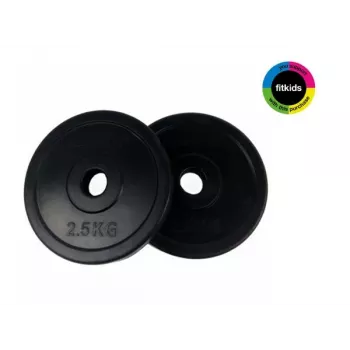 Tunturi kumipainolevyt 2,5 kg, pari