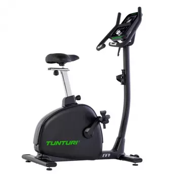 Tunturi Signature E60 pysty kuntopyörä sähkömagneettisella vastuksella, 32 tasoa, 14 kg vauhtipyörä, Bluetooth-yhteys, 5,5