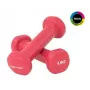 Tunturi vinyylikäsipainot 0,5 kg, pinkki, 2 kpl