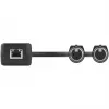 Turtle AV Turtle 2CH analoginen XLR-tulo Dante-sovitin