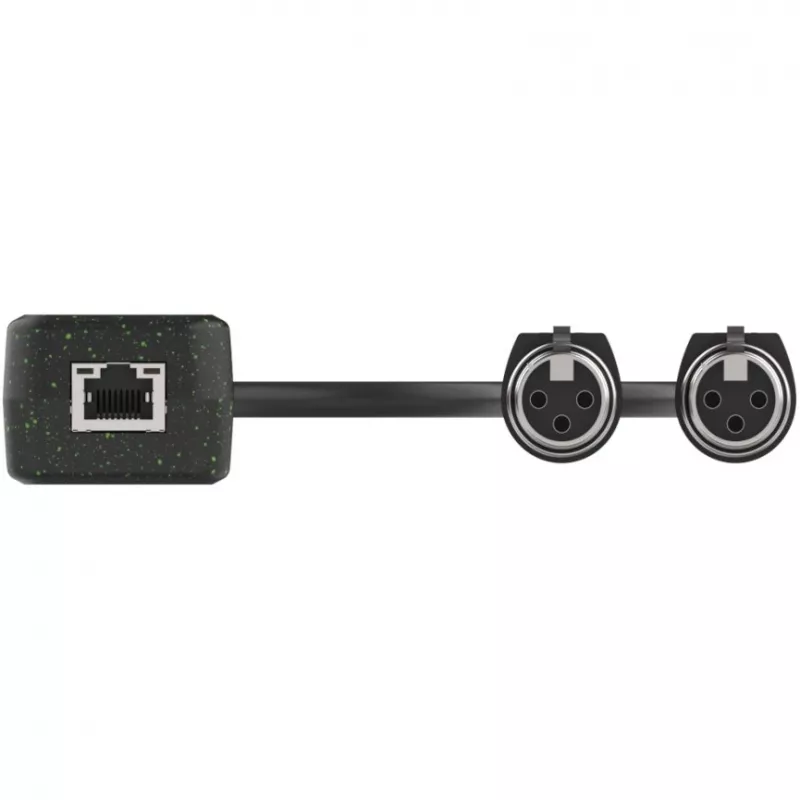 Turtle AV Turtle 2CH analoginen XLR-tulo Dante-sovitin