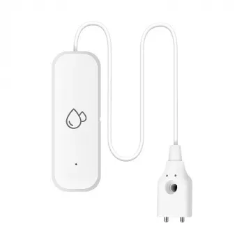 TUYA HS085179 Wi-Fi-vesivuotohälytin 85dB hälytyksellä, paristokäyttöinen, yhteensopiva Alexan ja Google Assistantin kanssa