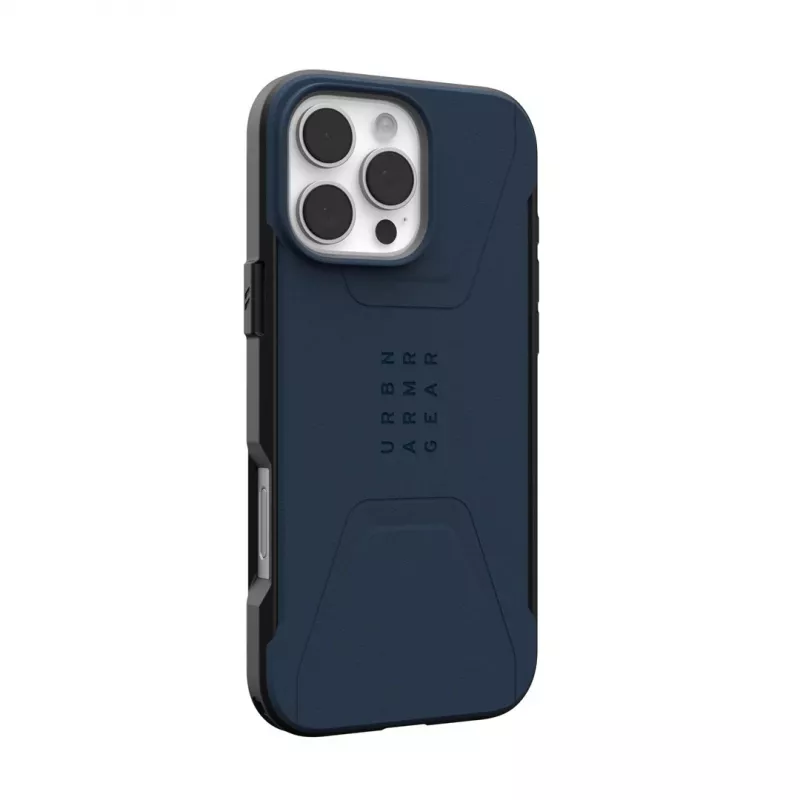UAG Civilian MagSafe-kotelo iPhone 16 Pro Max - musta