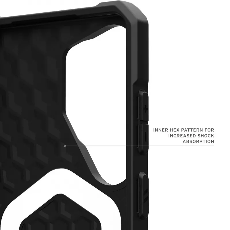 UAG Essential Armor Magnet kotelo Samsung Galaxy S26 Ultralle - musta