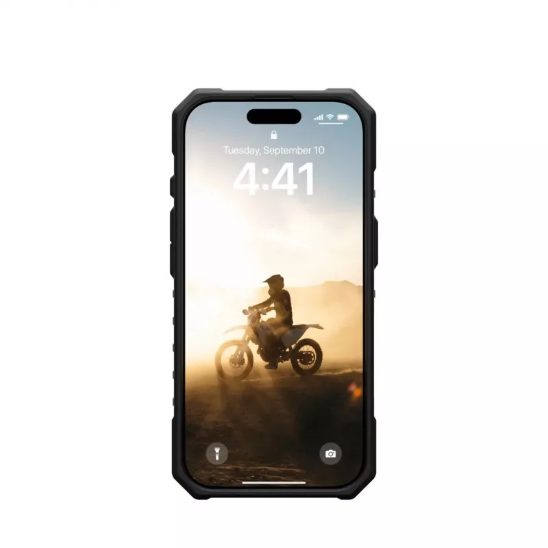 UAG Pathfinder MagSafe -kotelo iPhone 16 Pro -puhelimelle - oliivi