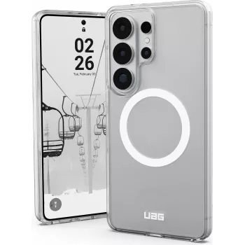 UAG Scout Clear Magnet -kotelo Samsung Galaxy S26 Ultralle - Ice/valkoinen