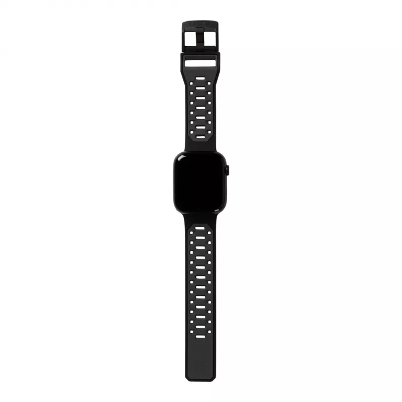 UAG Scout silikoniranneke Apple Watch 49mm/45mm/44mm/42mm - musta