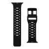 UAG Scout silikoniranneke Apple Watch 49mm/45mm/44mm/42mm - musta