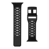 UAG Scout silikoniranneke Apple Watch 49mm/45mm/44mm/42mm - musta