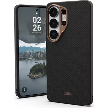 UAG Urban Armor Gear FIBR ARMR -kotelo magneettimoduulilla Samsung Galaxy S26 Ultra, musta/pronssi