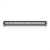 Ubiquiti Blank Keystone Patch Panel 24 Port UniFi rack-asennettaviin laitteisiin 1U