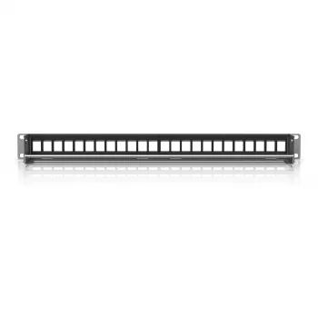 Ubiquiti Blank Keystone Patch Panel 24 Port UniFi rack-asennettaviin laitteisiin 1U