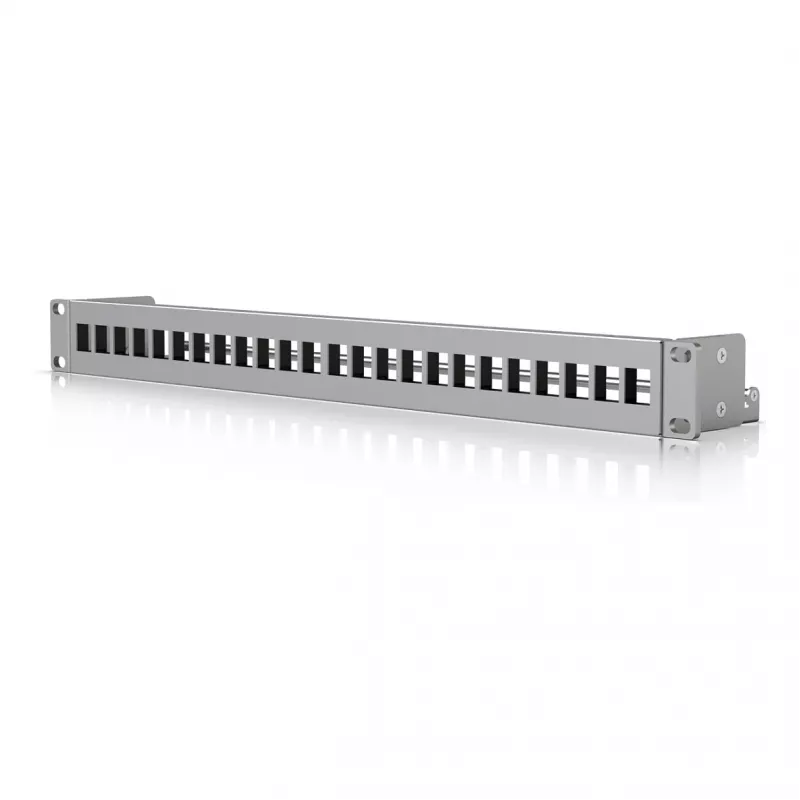 Ubiquiti Blank Keystone Patch Panel 24 Port UniFi rack-asennettaviin laitteisiin 1U