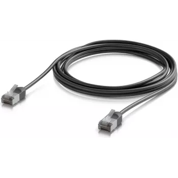 UBIQUITI UACC-CABLE-PATCH-OUTDOOR-C6A-3M-BK ultrahieno suojattu Cat6a-kaapeli ulkokäyttöön (3 m, musta)