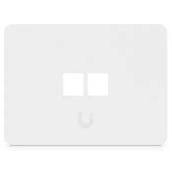 Ubiquiti UACC-WP-KEYSTONE-H-2P Yleiskäyttöinen Keystone-seinälevy, 2-porttinen, vaakasuora, 4 kpl:n pakkaus