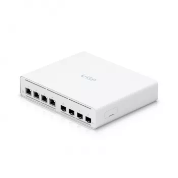 Ubiquiti UISP-S-PLUS-EU 8-porttinen 2,5GbE PoE++ -kytkin 10G SFP+ uplinkillä, 200W budjetti