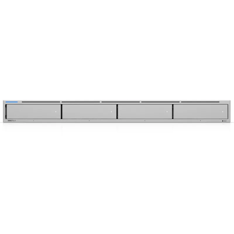 Ubiquiti UNAS-Pro-4 1U rack-asennettava 4-paikkainen NAS 10GbE SFP+:lla