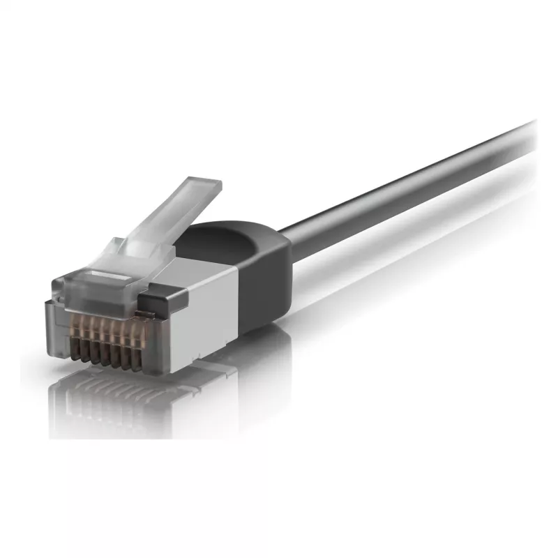Ubiquiti UniFi Outdoor Cat6A verkkokaapeli 12m musta UACC-Cable-Patch-Outdoor-C6A-12M-BK