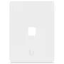 Ubiquiti Universal Keystone -seinälevy – siisti, mukautettava viimeistely, 1 portti (valkoinen)