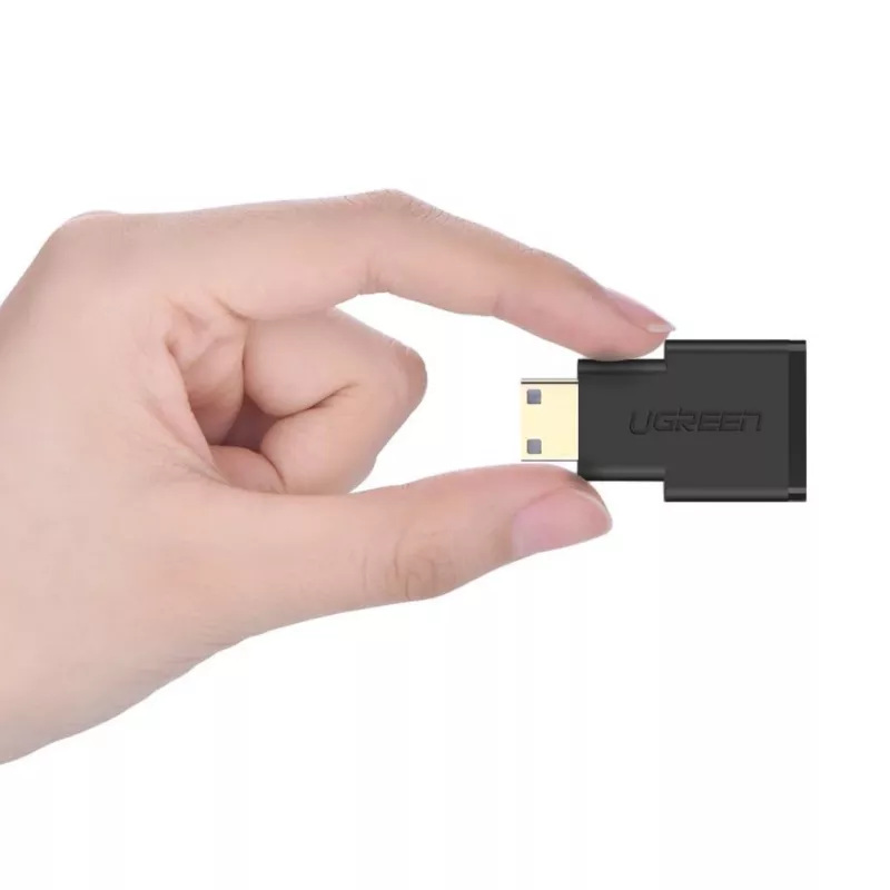 UGREEN 20101-20101 Mini-HDMI - HDMI-sovitin - musta