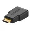 UGREEN 20101-20101 Mini-HDMI - HDMI-sovitin - musta