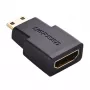UGREEN 20101-20101 Mini-HDMI - HDMI-sovitin - musta
