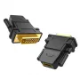 UGREEN 20124-20124 DVI (24+1) -uros - HDMI-naaras -adapteri - musta