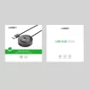 UGREEN 4-in-1 USB 2.0 -keskitin (20777) - musta