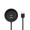UGREEN 4-in-1 USB 2.0 -keskitin (20777) - musta