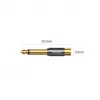 UGREEN 6,35 mm jakki RCA-liitäntään kulta-adapteri AV169 80731